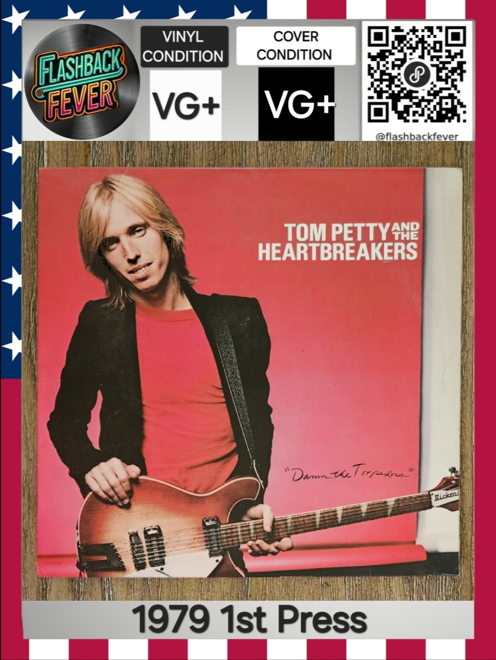 TOM PETTY...•Damn the Torpedoes•1979 US (#MCA-5105) Pinckneyville, 1st Pressing
